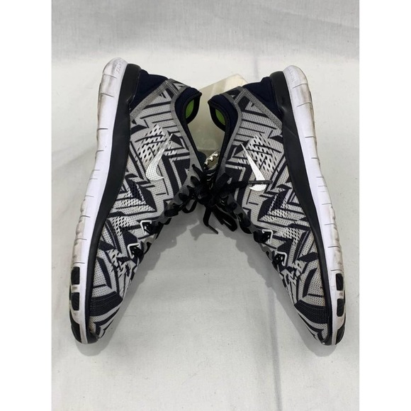 Nike Free 5.0 TR Running Trainers Shoes Black/White Pattern Women’s Size 6.5 - Picture 5 of 8